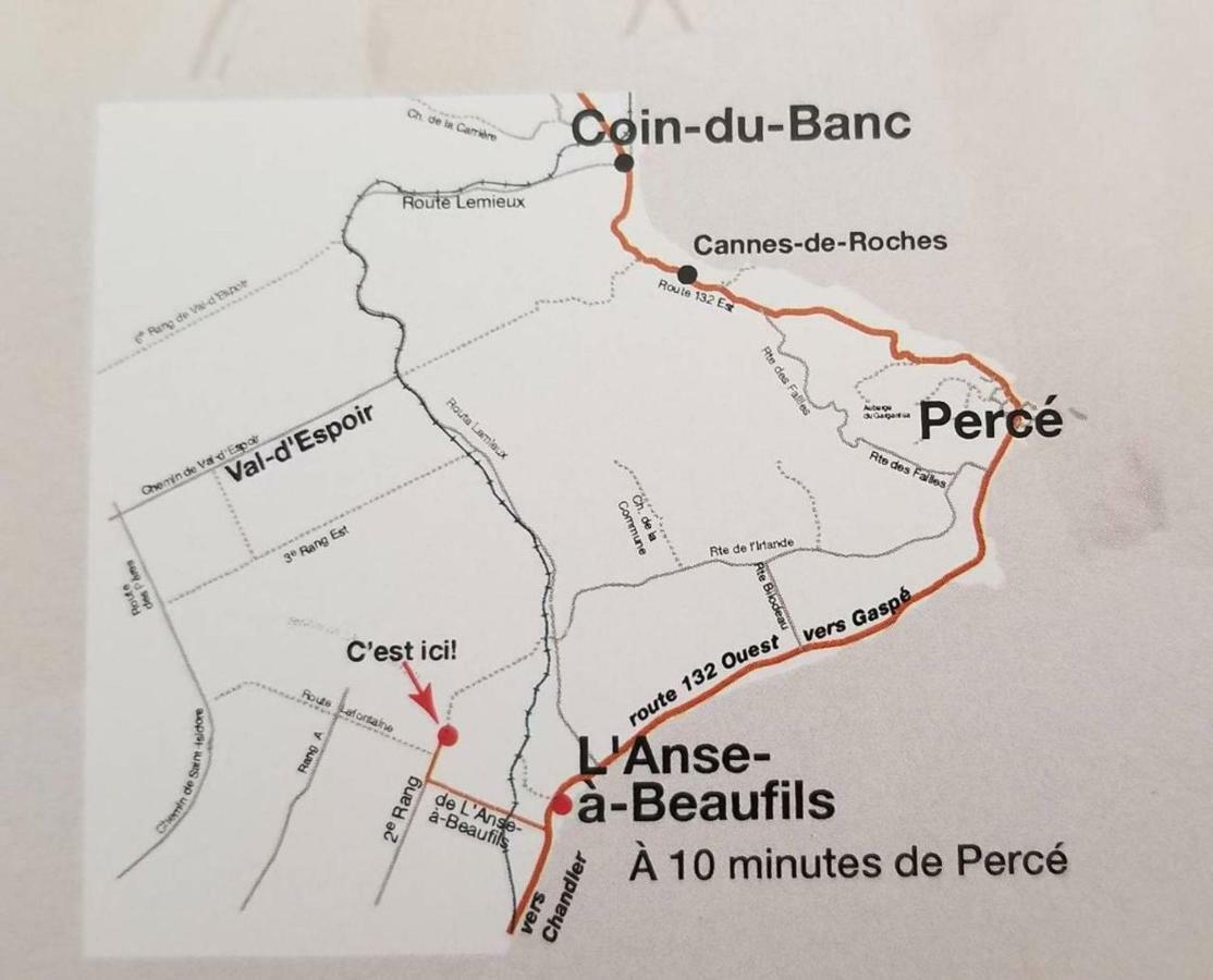 Gite Aux Jardins De L'Anse Perce Exteriér fotografie